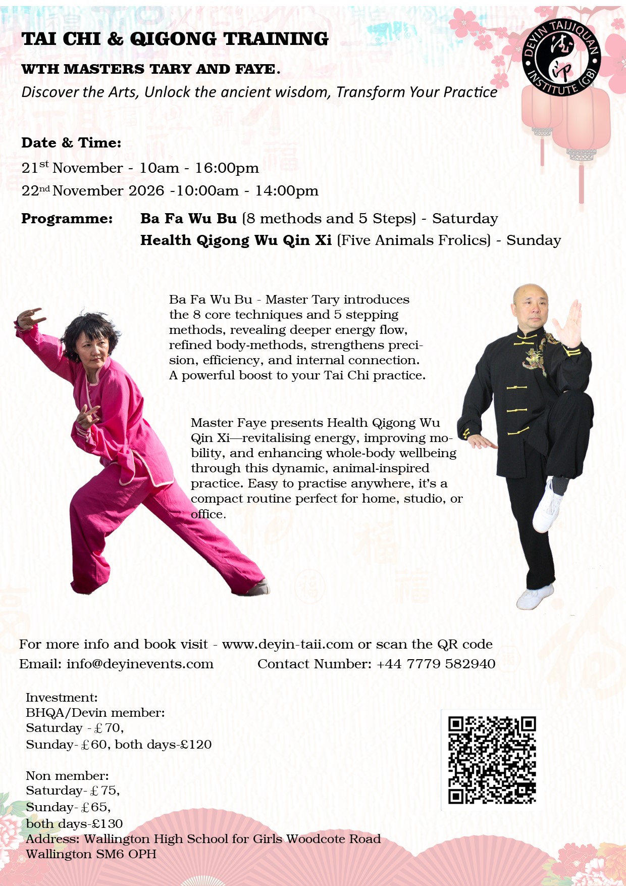 From Pole to Flow: Tai Chi & Qigong Insights Surrey 2026